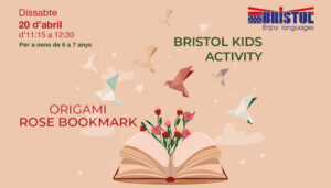 Bristol Kids Activity- Origami Rose Bookmark