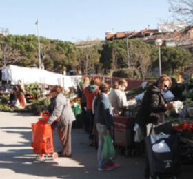 Mercat Ambulant plaça Camoapa Sant Just Desvern
